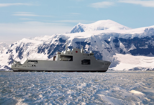 Arctic and Offshore Patrol Vessel Harry DeWolf Class Canada