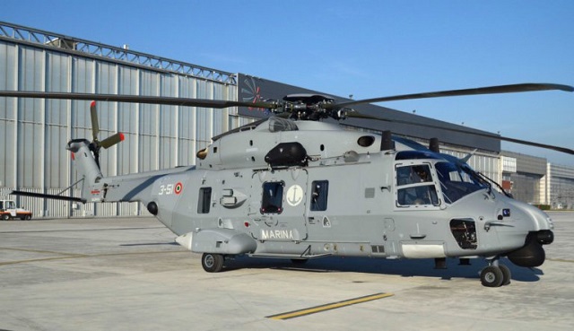 Leonardo NH90 MITT Helicopter Italian Navy