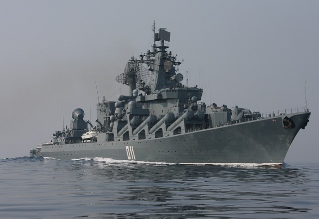Varyag guided missile cruiser
