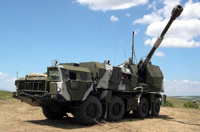 A 222E Bereg E mobile coastal artillery system 2