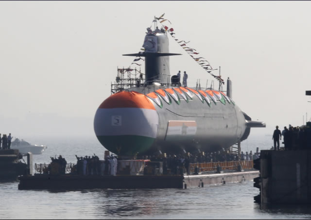 Khanderi Scorpene P 75 SSK Submarine Indian Navy MDL DCNS 1