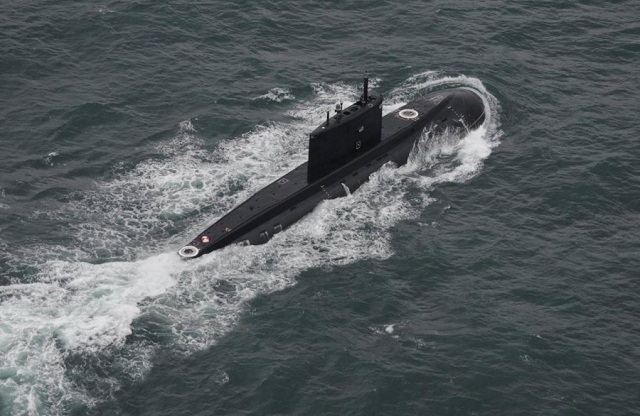 Russian Submarine Project 636 Varshavyanka SSK