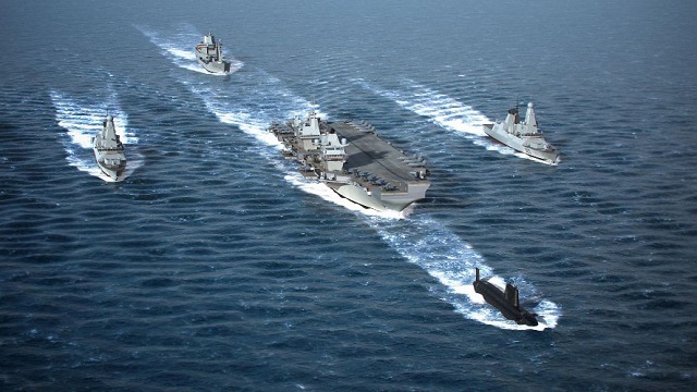 future UK Carrier Strike Group