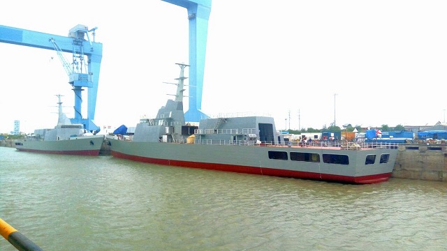 First Two NOPVs Shachi and Shruti Launched by Reliance Defence for Indian Navy