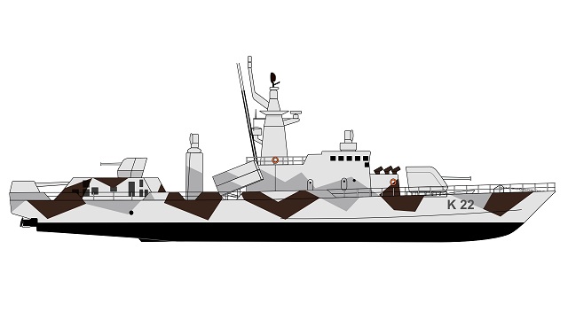 HMS Gavle 2003 Drawing