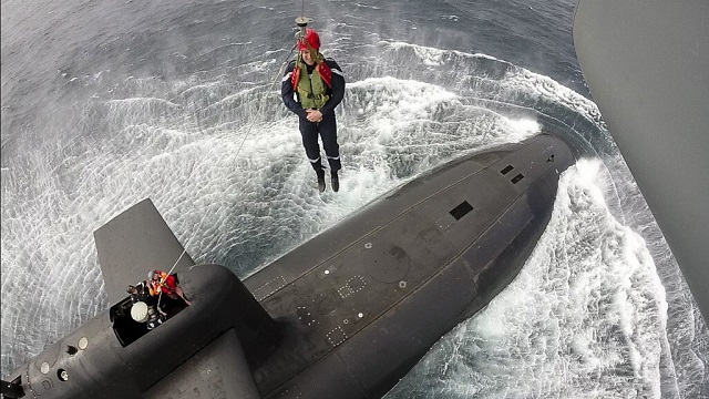 Macron Le Terrible SSBN submarine French Navy 1