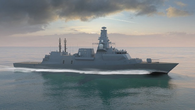 Type 26 Global Combat Ship Frigate BAE Systems Royal Navy 2