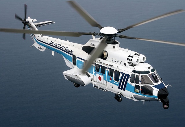 Japan Coast Guard orders three additional H225 helicopters