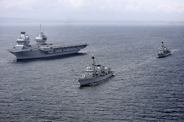 Royal Navy Frigates HMS Queen Elizabeth 2