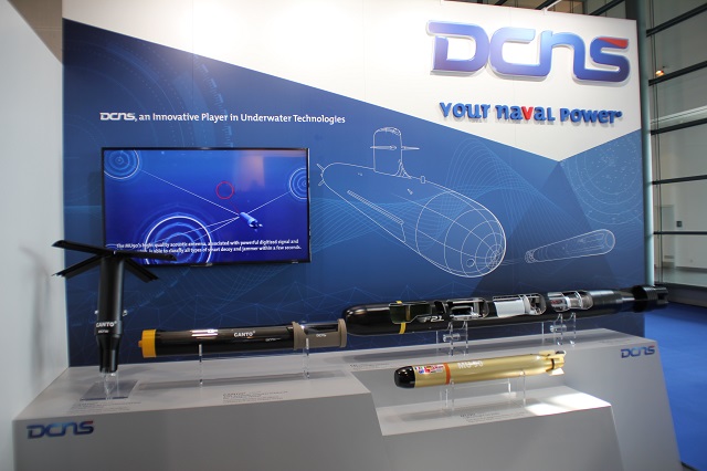 UDT 2017: DCNS Showcasing its F21, MU90 Torpedoes and CANTO Decoy