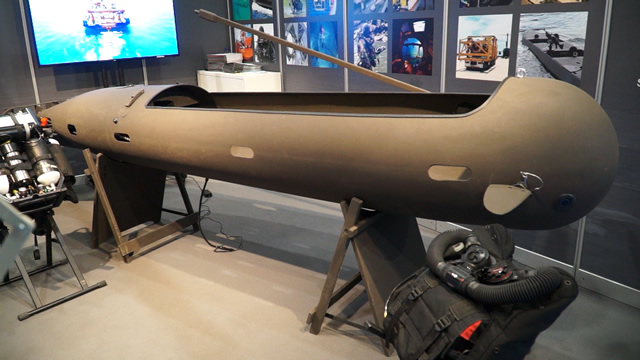 UDT 2017: JFD Showcasing its Torpedo SEAL Swimmer Delivery Vehicle