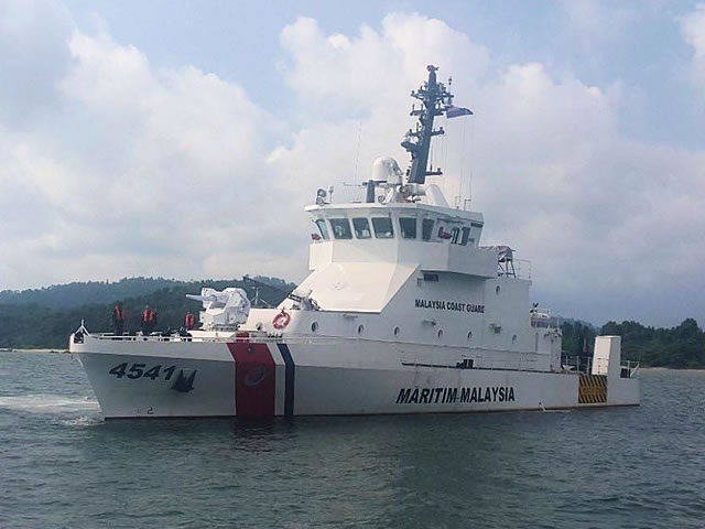 The First ASELSAN SMASH 30mm RWS Fitted on Malaysia Coast Guard NGPC