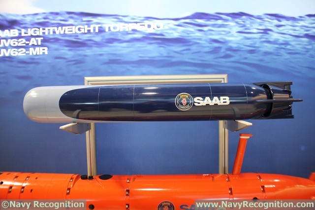 UDT 2017: Saab Unveils its New Lightweight Torpedo