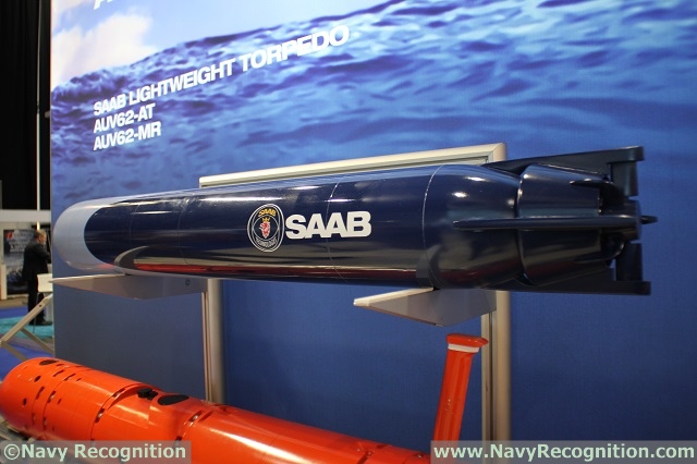 UDT 2017: Saab Unveils its New Lightweight Torpedo