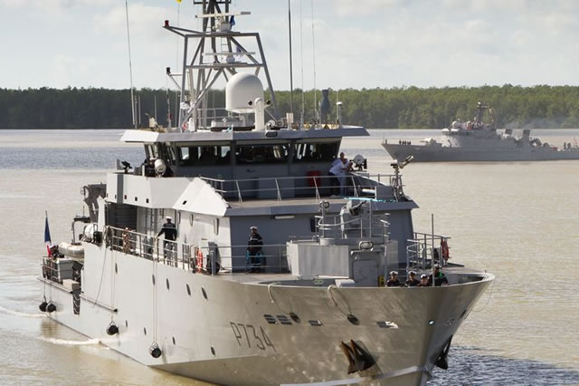 French Navy Guyana-based Light Patrol Vessel PLG La Confiance is Now on Active Duty 