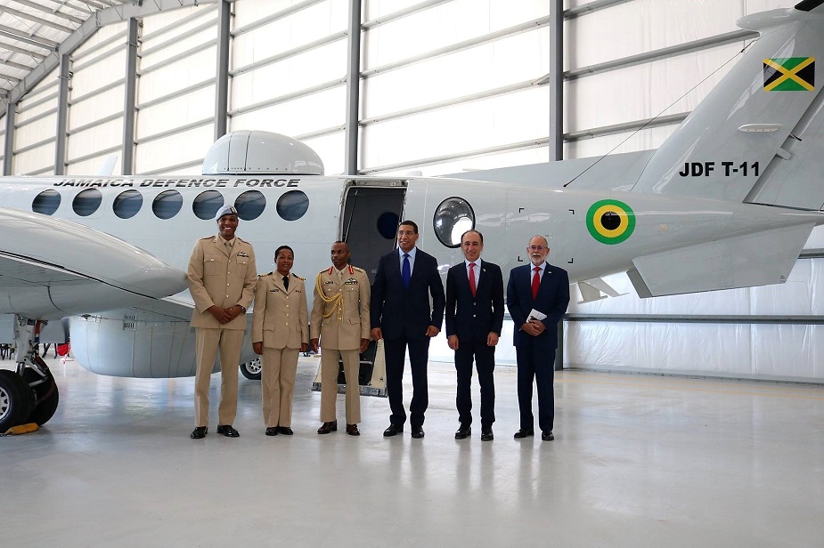 Jamaica Defence Force Commissions Maritime Surveillance Aircraft