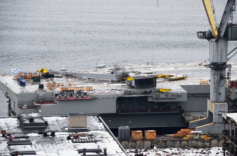 Repairs to Admiral Kuznetsov Aircraft Carrier to Cost 1 Million USD