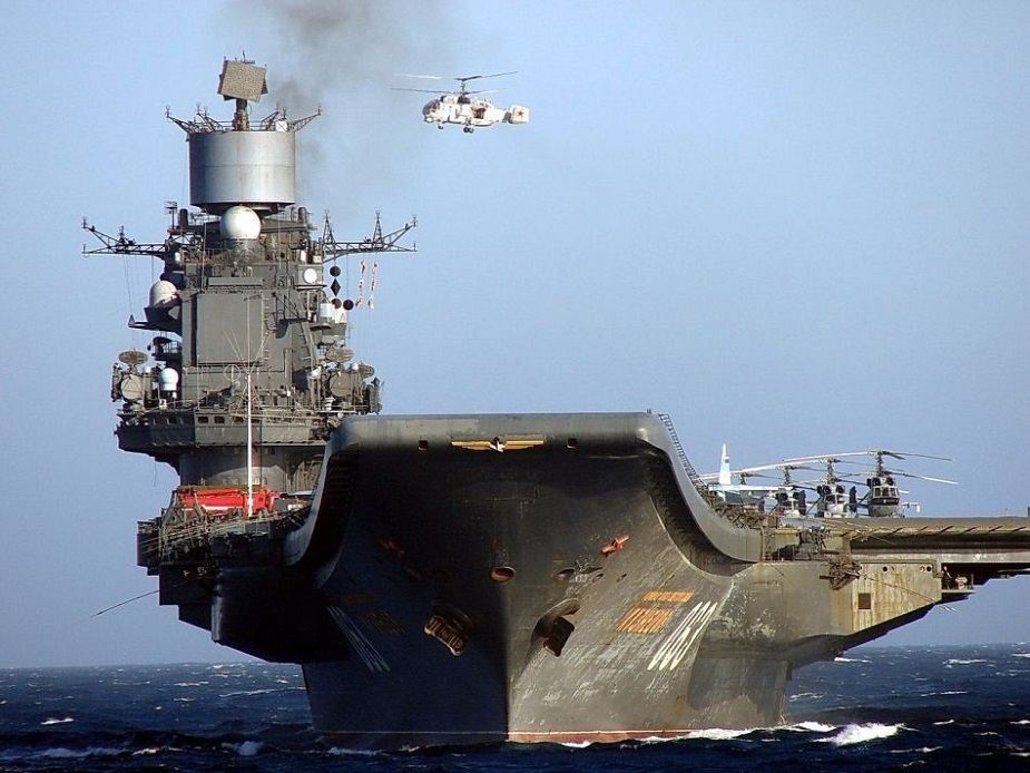 Admiral Kuznetsov carrier repair contract april 2018 925 001