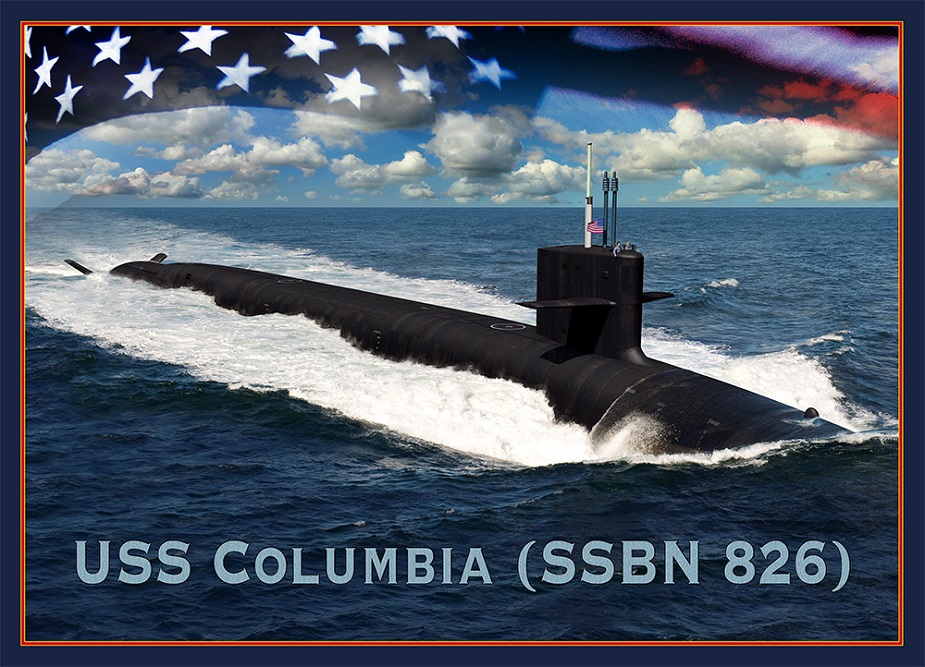 Columbia class SSBN Ohio replacement SSBNX US Navy