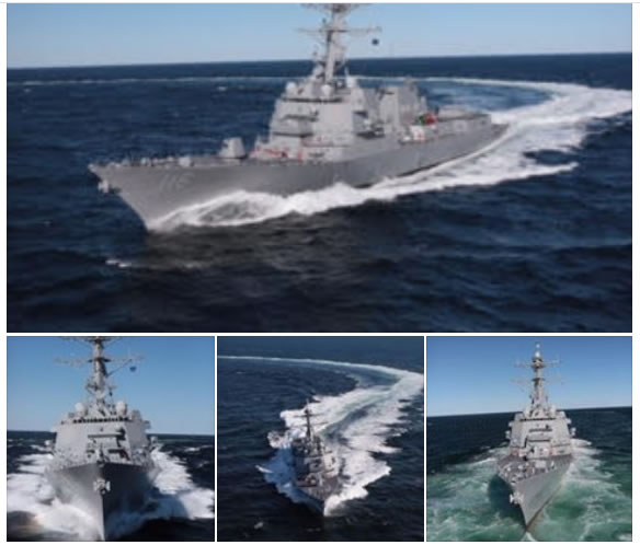 Flight IIA Technology Insertion Destroyer Thomas Hudner Completes Builders Trials DDG 116