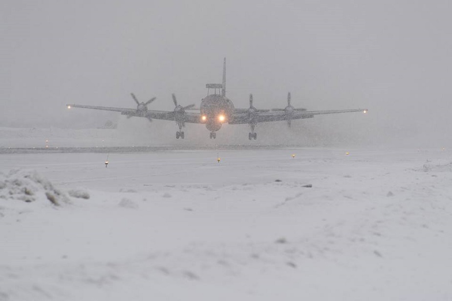 Russian Pacific Fleet Il 38N MPA practice ASW in Arctic 