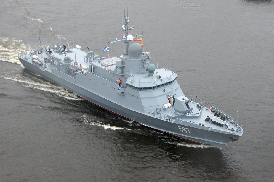 Project 22800 Karakurt class small missile boat corvette Uragan