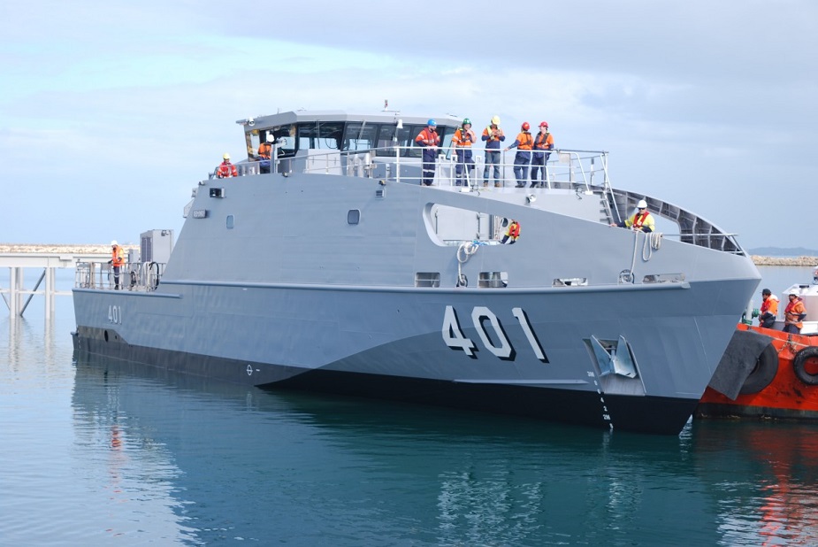 Austal Launches First Guardian Class Pacific Patrol Boat
