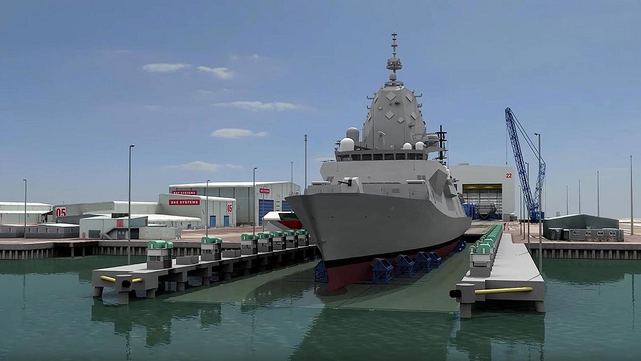 BAE Systems Wins Australias SEA 5000 Tender with Type 26 Hunter class Frigate 1
