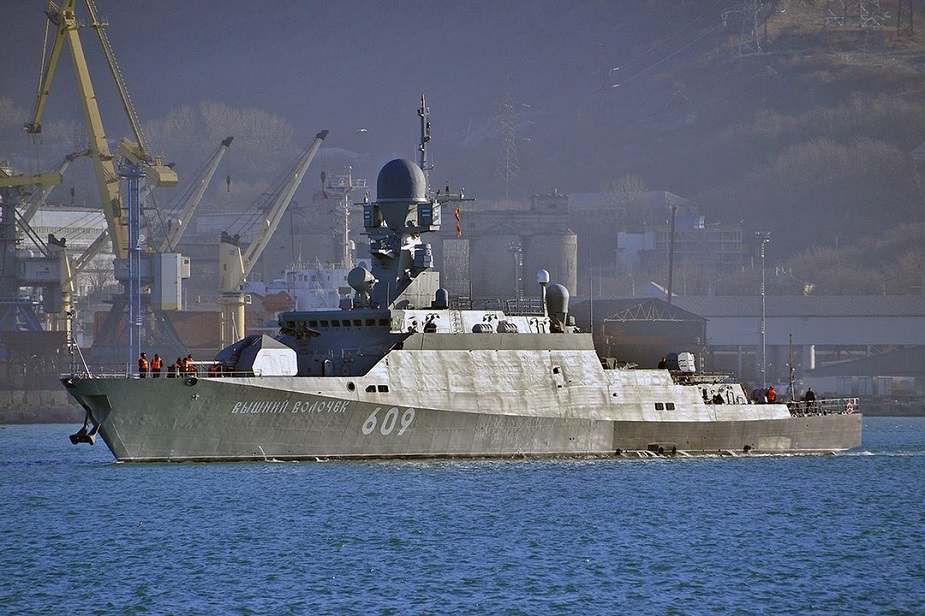 Buyan M Corvette Vyshny Volochyok Joins Russias Black Sea Fleet