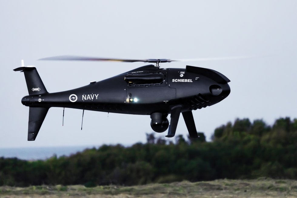 Schiebel Camcopter S 100 UAS ready for Royal Australian Navy service