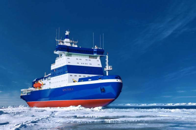 Russias Baltic Shipyard Started Dock Trials of 33000 tons Icebreaker Arktika 2