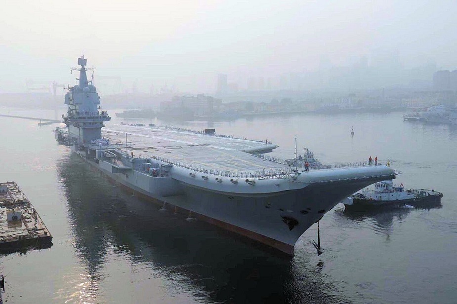 Video Chinas First Home Built Aircraft Carrier Type 001 Started Sea Trials