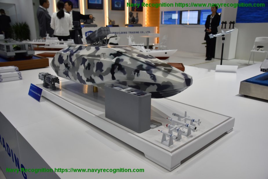 NAVDEX 2019 China Shipbuilding Trading Co unveiled its XLOONG USV 925 003