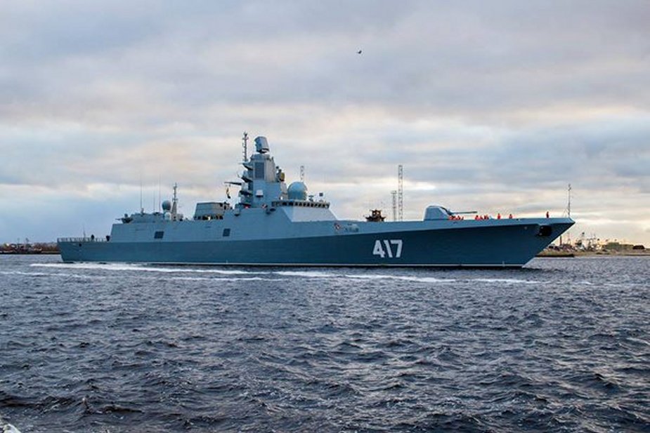 Russia to equip 2 frigates with visual optical blinding stations