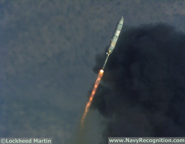 Newly released picture: Successful boosted test vehicle flight demonstrating LRASM missile egress, flight with existing Mk-114 ASROCK booster and Mk41 VLS canister design.