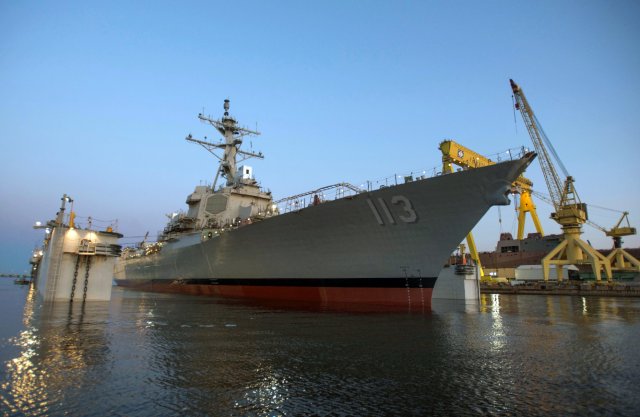 The U.S. Navy and Missile Defense Agency (MDA) certified the latest evolution of the Aegis Combat System – called Baseline 9.C1 – for the U.S. destroyer fleet. The Aegis baseline, built by Lockheed Martin offers advanced defense capabilities and enhanced integration with other systems external to the ship. 