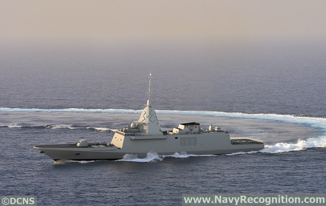 At PACIFIC 2015, the international maritime exposition currently held in Sydney Australia, DCNS shared with Navy Recognition some computer generated images (CGI) showing a FREMM multi-mission frigate fitted with CEA's CEAFAR 2 radar. The conceptual images are representative of DCNS proposal for the SEA5000 program which calls for the replacement of 9 Anzac class frigates.