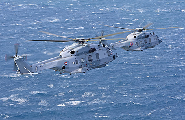 Eurocopter’s extensive range of helicopters for naval and maritime missions will take pride of place at Euronaval 2012, the 23rd Naval, Defense and Maritime Exhibition and Conference, with the company displaying models of the NH90 NFH, the AS365 N3+ and the AS565 MB/Panther (Hall 2A – Stand G70).