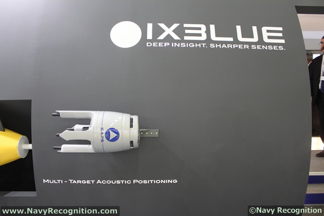 At Euronaval 2012, iXBlue, specilizing in navigation and acoustic systems, showcased its GAPS USBL (Ultra Short BaseLine) positioning system. The company was also the recipient of this year's Euronaval Export Trophy. 