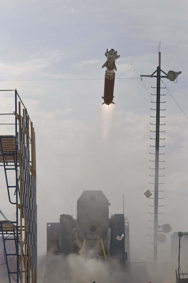 PARIS, (Oct. 22, 2012) — Raytheon Company’s Rolling Airframe Missile Block 2 successfully completed its third guided test vehicle flight, further demonstrating the system’s upgraded kinematic performance, guidance system and airframe capabilities. The test also verified the use of RAM production-representative hardware. 