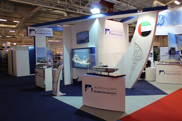 Abu Dhabi Ship Building, ADSB, of United Arab Emirates is to participate in the Euronaval Exhibition held from October 27 to 31 in Paris, France. ADSB specialize in the construction of highly complex naval ships including the integration of weapon combat systems. These vessels are primarily designed for littoral warfare defence operations against air and surface threats as well as patrol tasks, coast guard, law enforcement, electronic search missions, fishery and EEZ protection. 