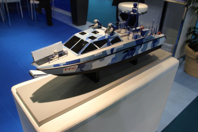 Baglietto Navy presents its MNI 15 fast craft at Euronaval 2016 640 001