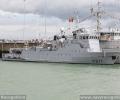 Vulcain (M611) - French Navy Vulcain class support ship for mine clearance divers