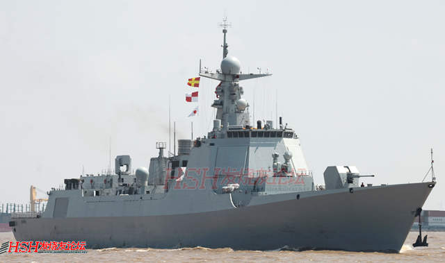 A a new Type 052D guided missile destroyer was delivered and commissioned to the People's Liberation Army Navy (Chinese Navy) on Friday. The warship "Kunming" with hull number 172, was officially handed over at a ceremony held at the port of Jiangnan Shipyard (Group) CO., Ltd in Shanghai. 