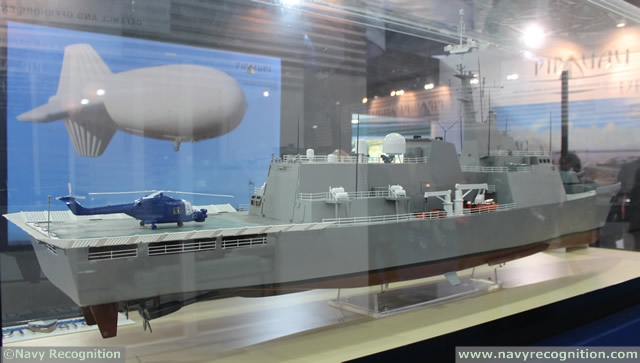 At DEFEXPO 2014, the international Defence exhibition currently held in New Delhi, Indian shipyard PIPAVAV unveiled its new "Naval Offshore Patrol Vessel" design. The basic design of this new type of OPV was outsourced to a US based ship design company.