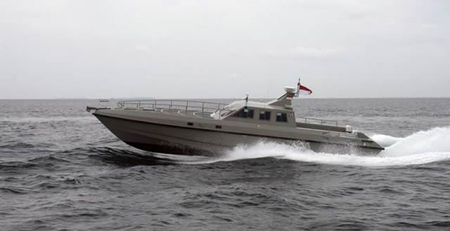 The VITESSE Mark II is a high speed military delta conic airventilated triple step hull interceptor type vessel made in Indonesia. It is a joint project between PT. Rizki Abadi and PT Royal Advanced Fiber (RAF boats). It was designed following a special request from Indonesian Special Forces for Anti-terror and interception missions.
