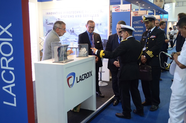 Lacroix stand LIMA 2017