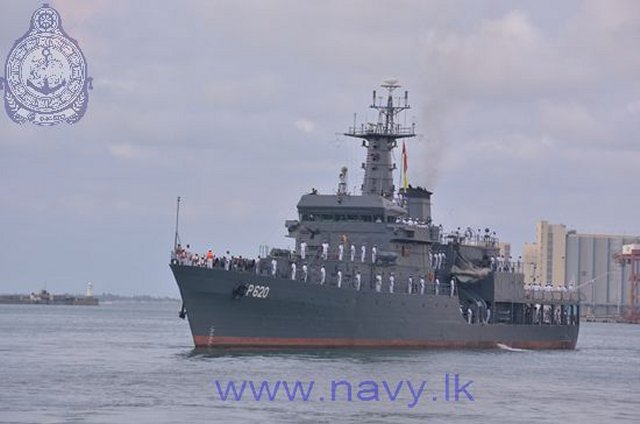 Sri Lanka Navys Flagship SLNS Sayura is sailing off to Malaysia for LIMA 2017 640 001