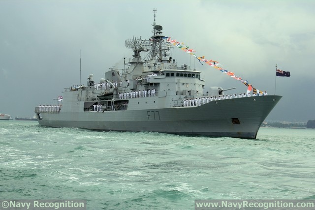 Frigate HMNZS Te Kaha - Royal New Zealand Navy