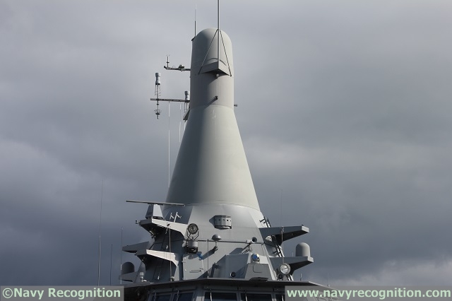 The LMV's Integrated Mast was designed in collaboration with Saab Kockums